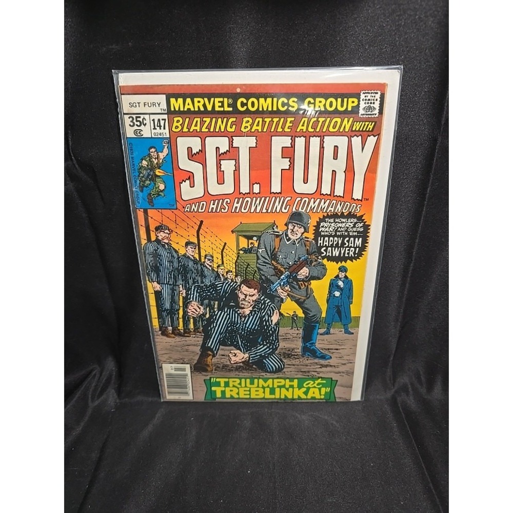 Marvel Comics Sgt. Fury and his Howling Commandos #147 Triumph at Treblinka 1978